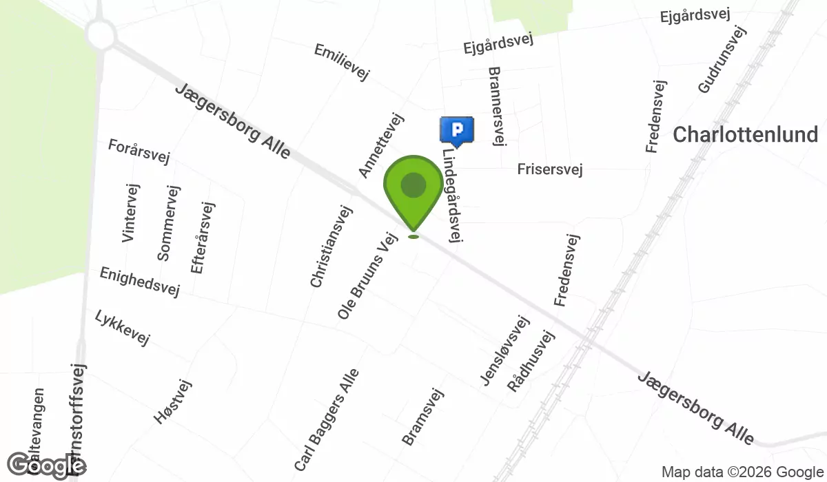 Jægersborg Alle 29B, 2920 Charlottenlund