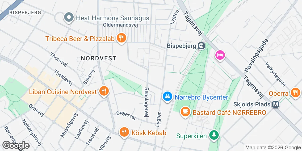 Bygmestervej 61, 2400 København NV