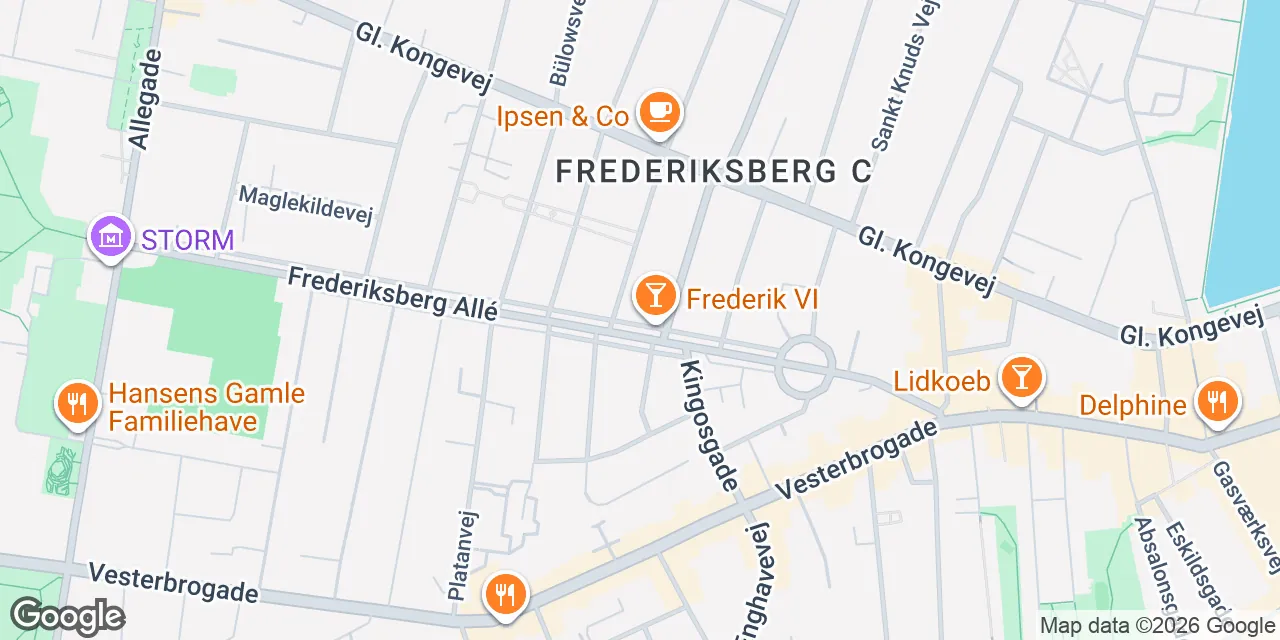 Frederiksberg Allé 42B, 1820 Frederiksberg C