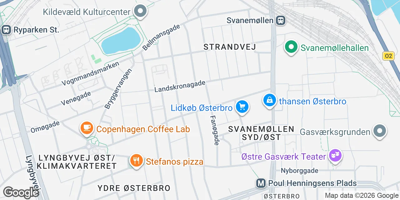 Nygårdsvej 32, 2100 København Ø