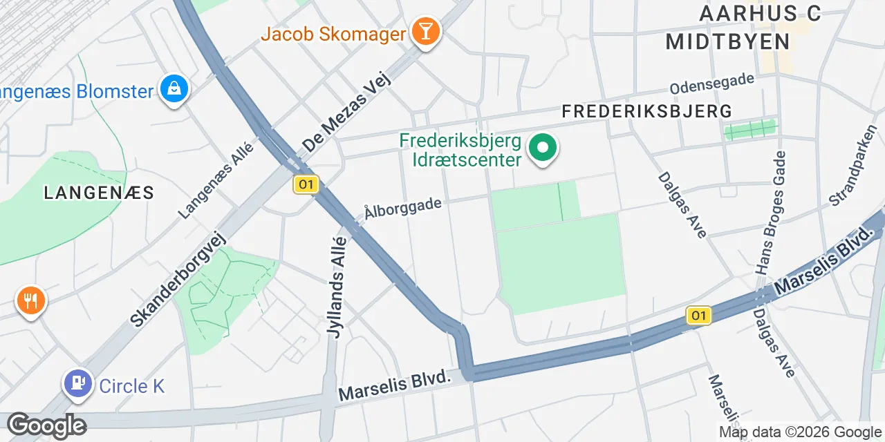 Stadion Allé 16, 8000 Aarhus C