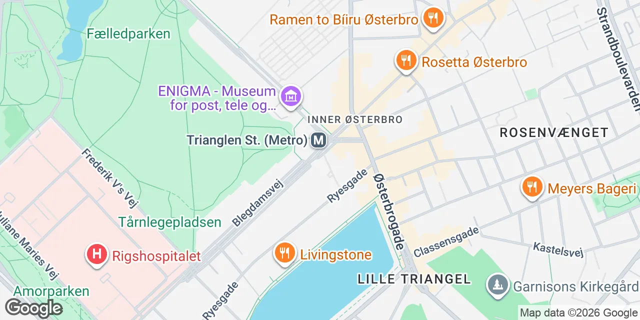 Blegdamsvej 130, 2100 København Ø