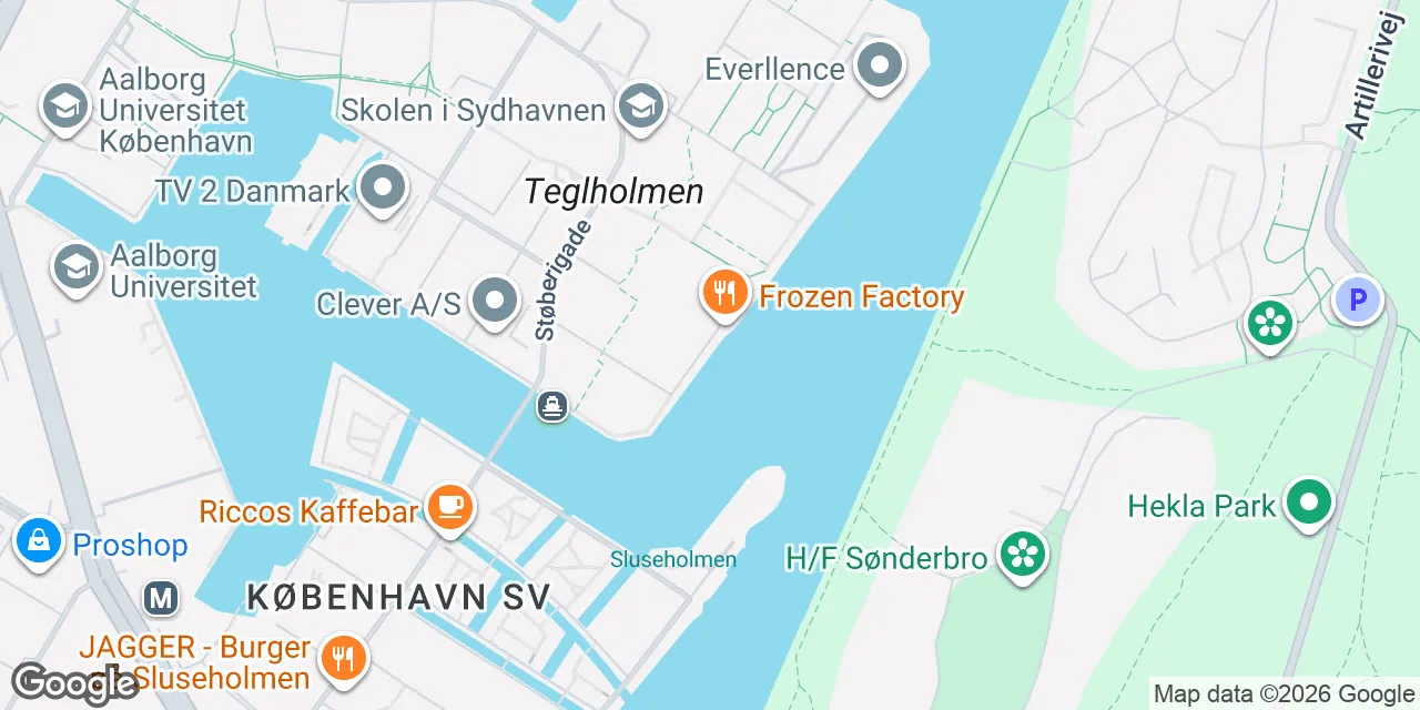 Teglholmens Østkaj 50, 2450 København SV