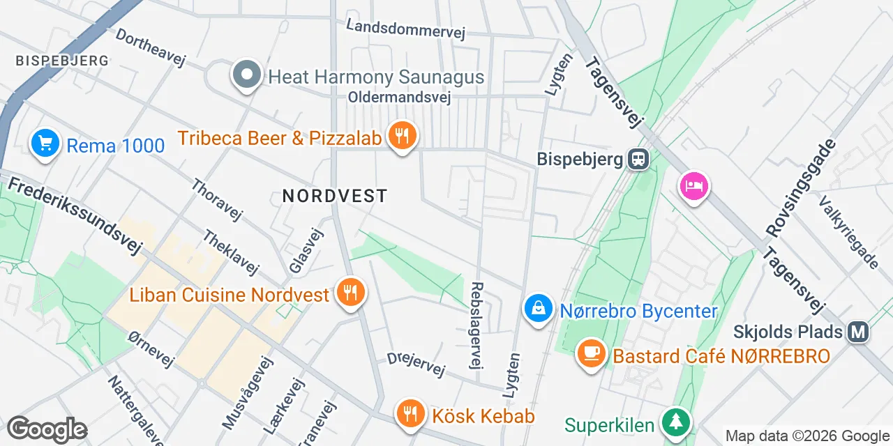 Bygmestervej 10, 2400 København NV