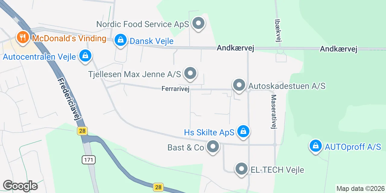 Ferrarivej 12, 7100 Vejle