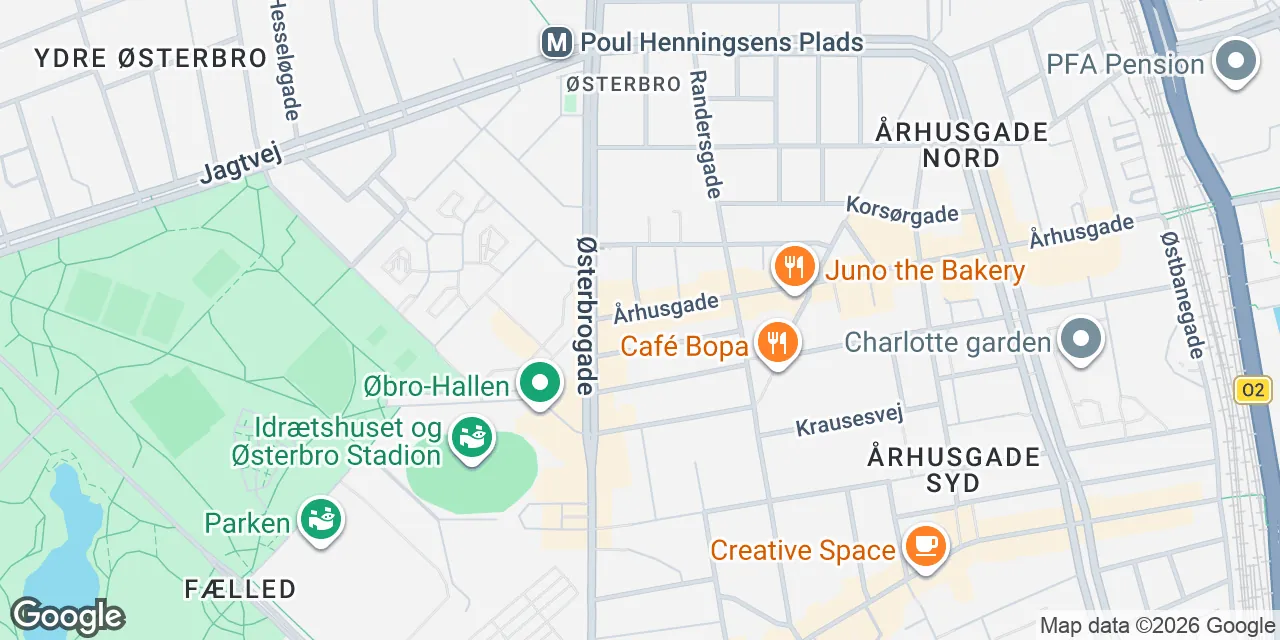 Århusgade 8, 2100 Copenhagen Oe