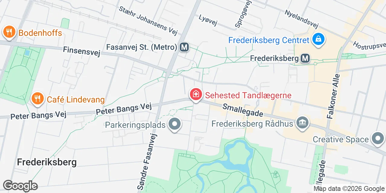 Smallegade 4-6, p-plads 9, 2000 Frederiksberg