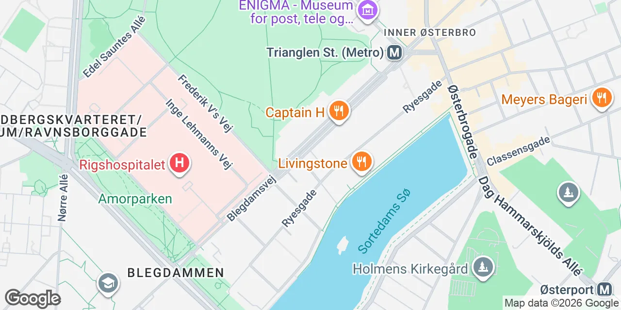 Blegdamsvej 88, 2100 København Ø