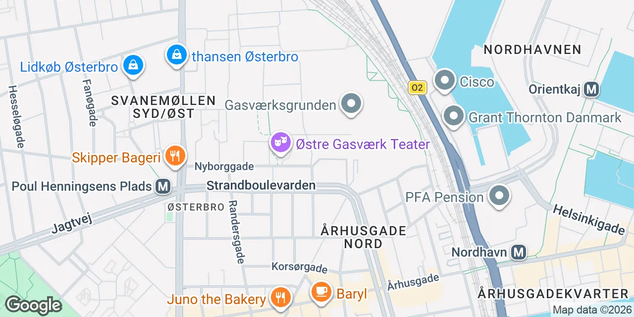 Strandboulevarden 130, 2100 Copenhagen Oe