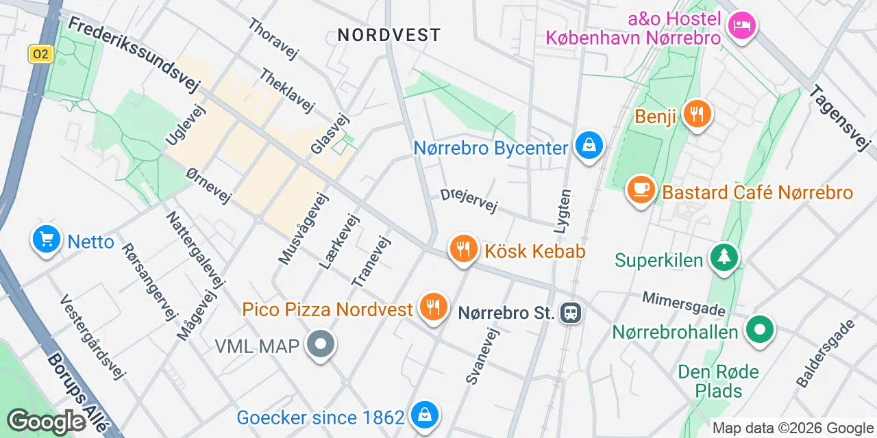 Frederiksborgvej 10, 2400 København NV