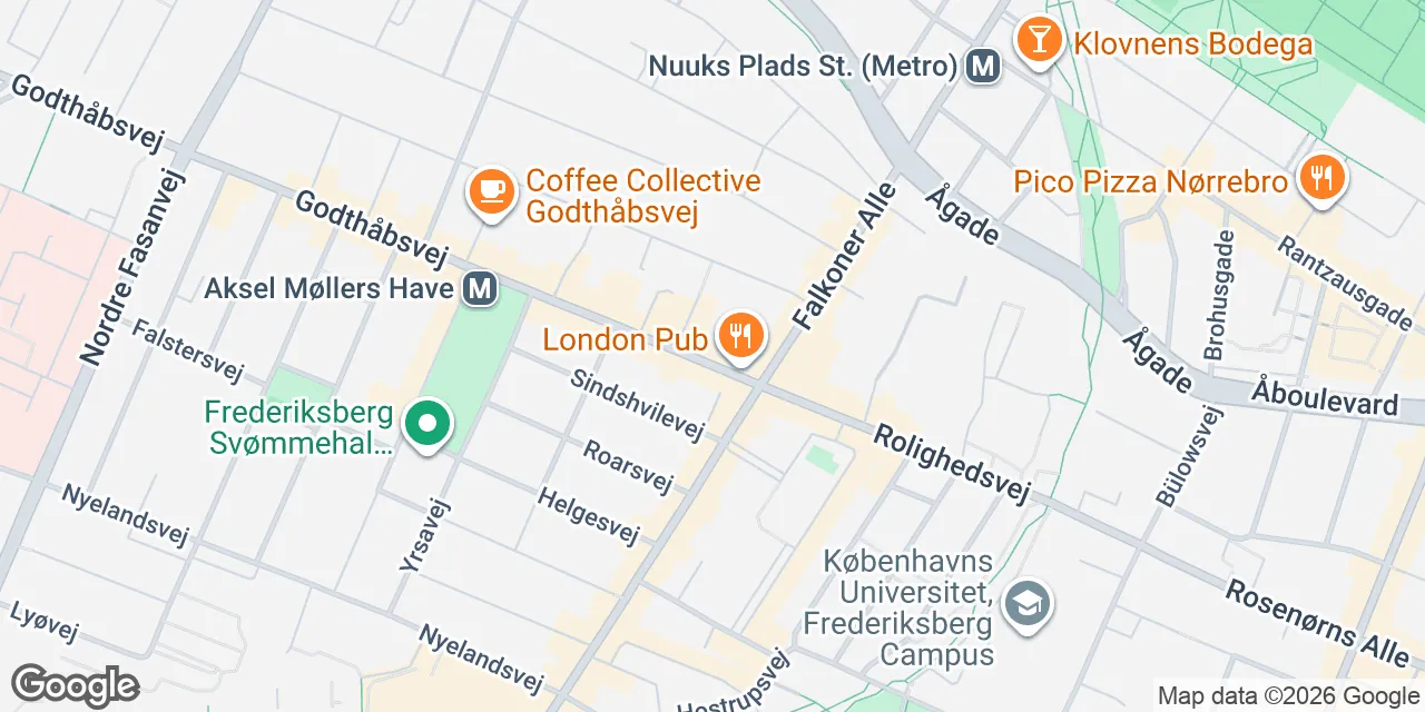 Godthåbsvej 8, P-plads 9, 2000 Frederiksberg