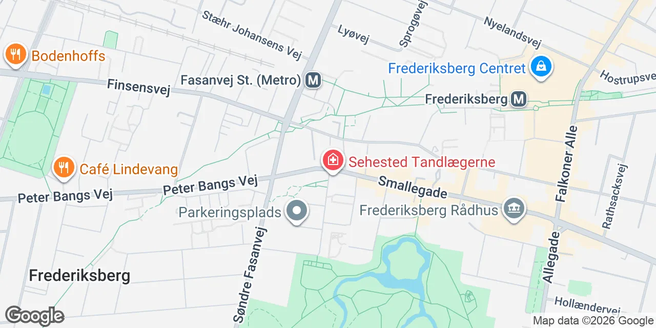Smallegade 4-6, p-plads 1, 2000 Frederiksberg