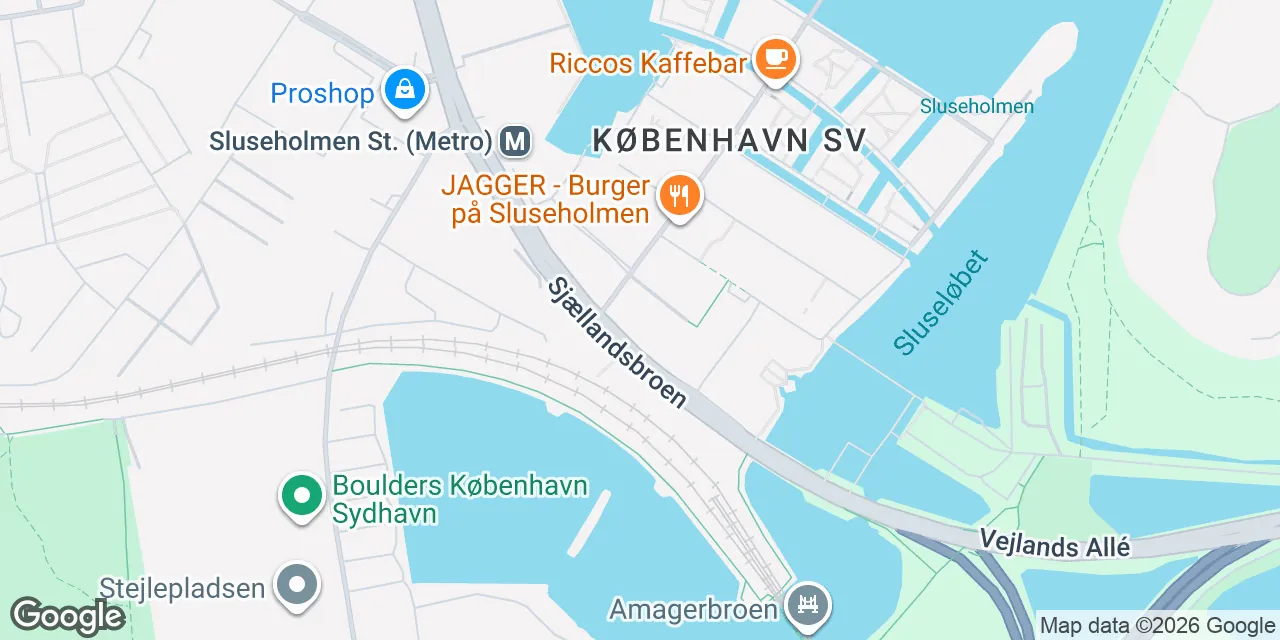 Sluseholmen 2, 2450 København SV