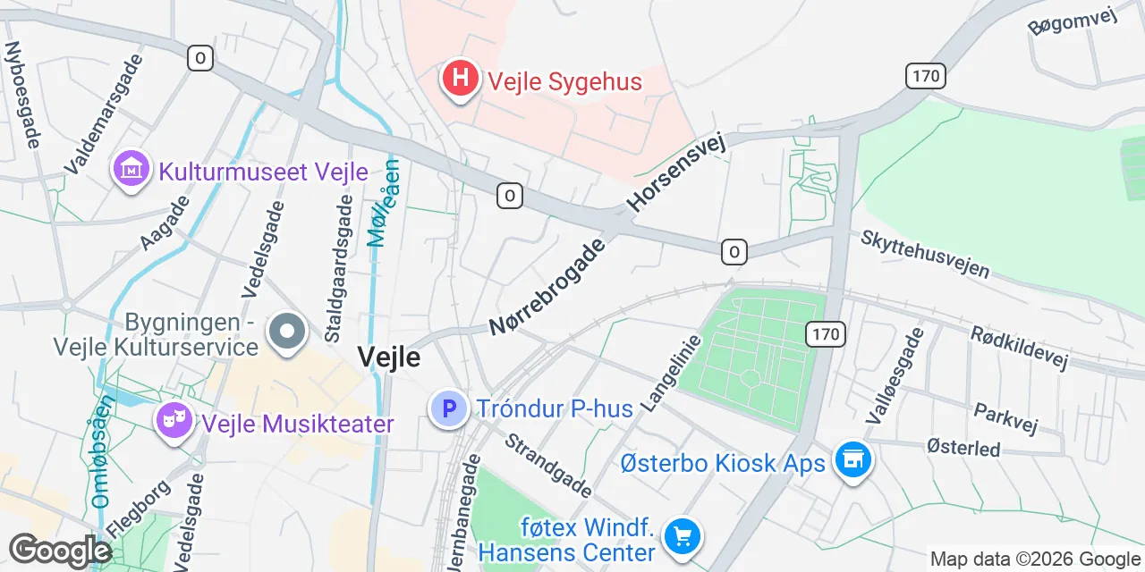 Nørrebrogade 32A, 7100 Vejle