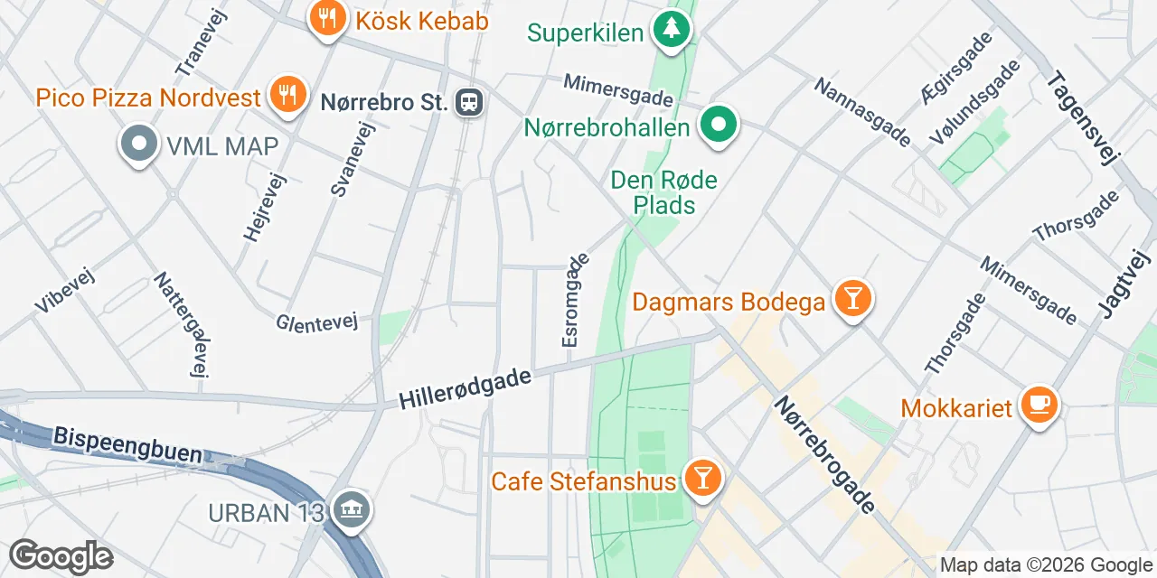 Esromgade 15, 2200 Copenhagen N