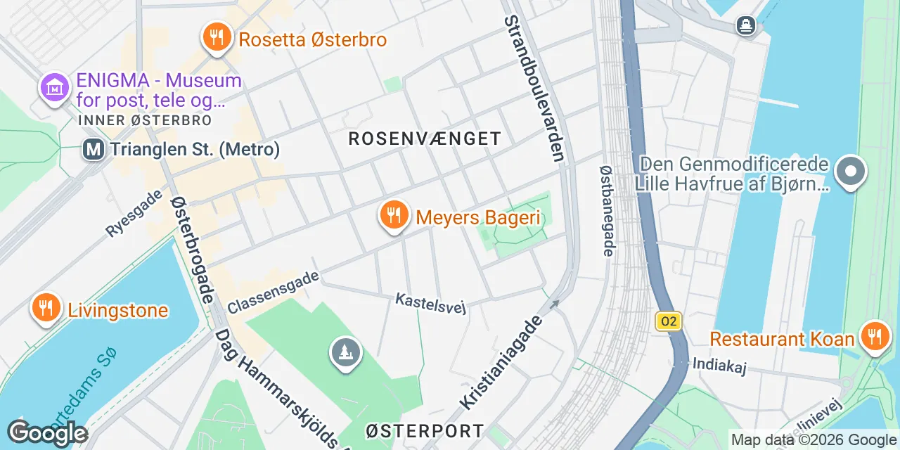Classensgade 50C, 2100 København Ø