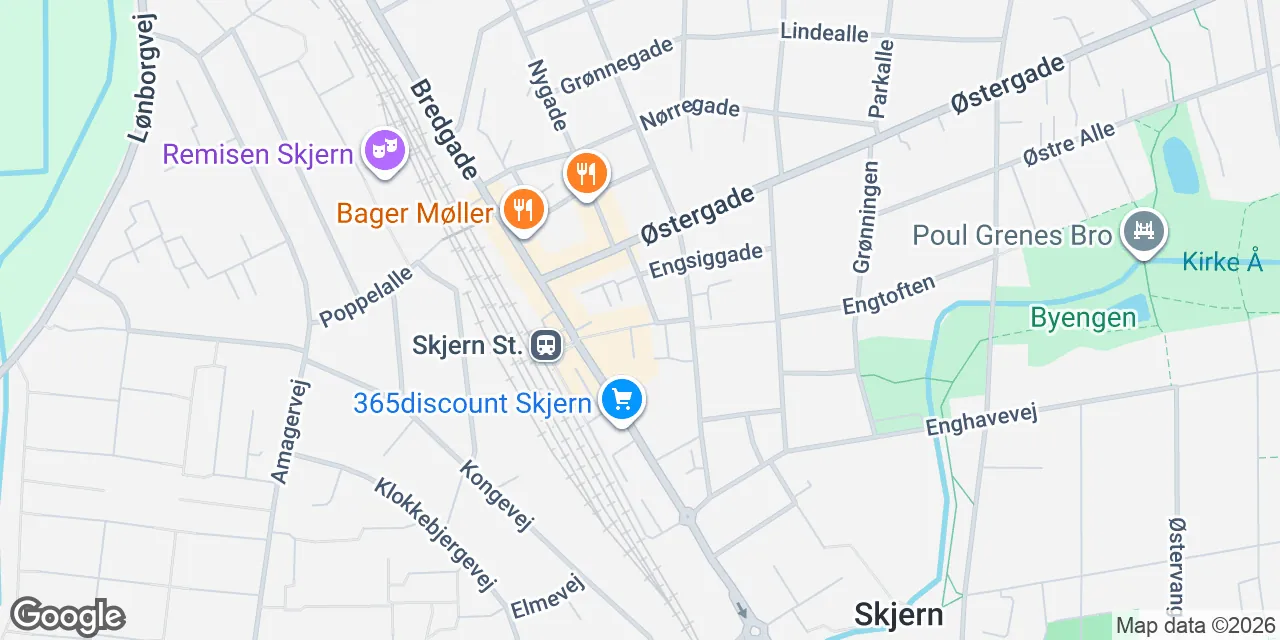 Jernbanegade 9, 6900 Skjern