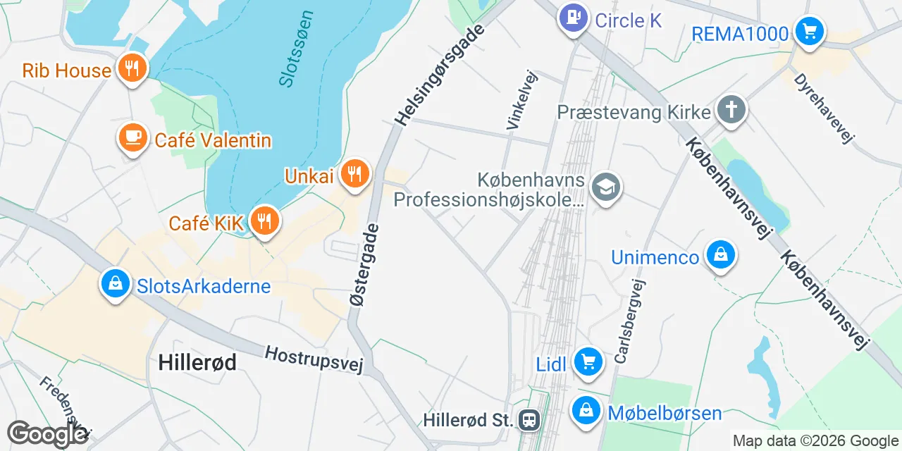 Nordre Jernbanevej 17, 3400 Hillerød