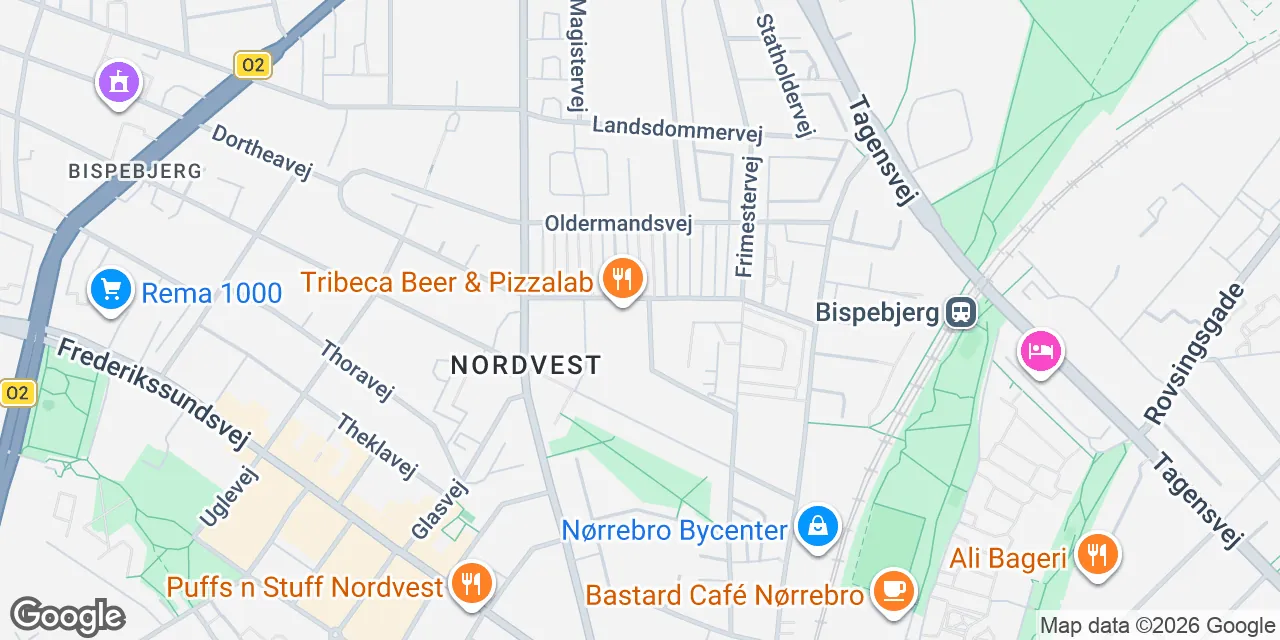Bygmestervej 2, 2400 København NV