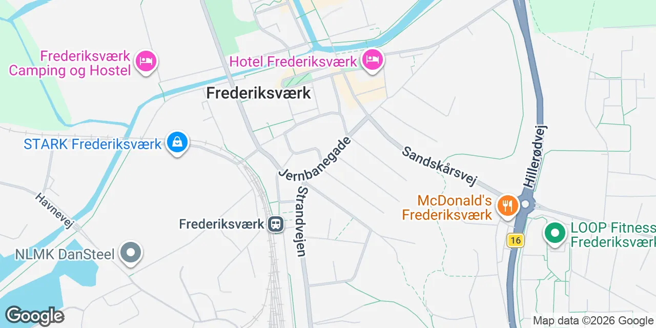Jernbanegade 9A, 3300 Frederiksværk