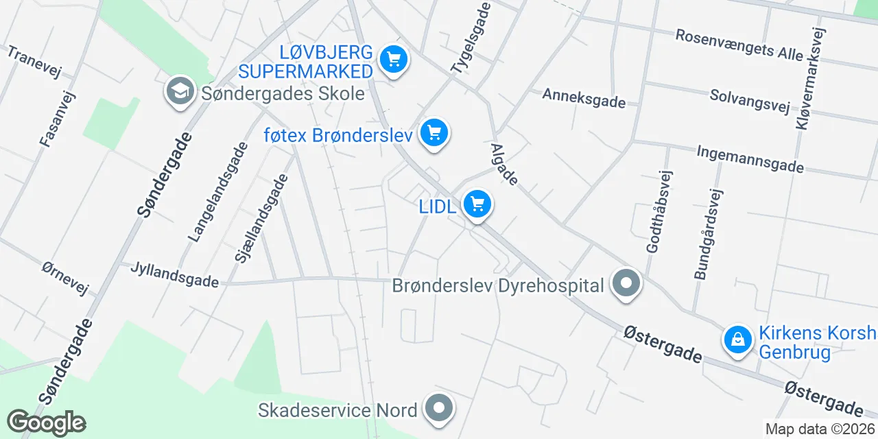 Østergade 46, 9700 Brønderslev