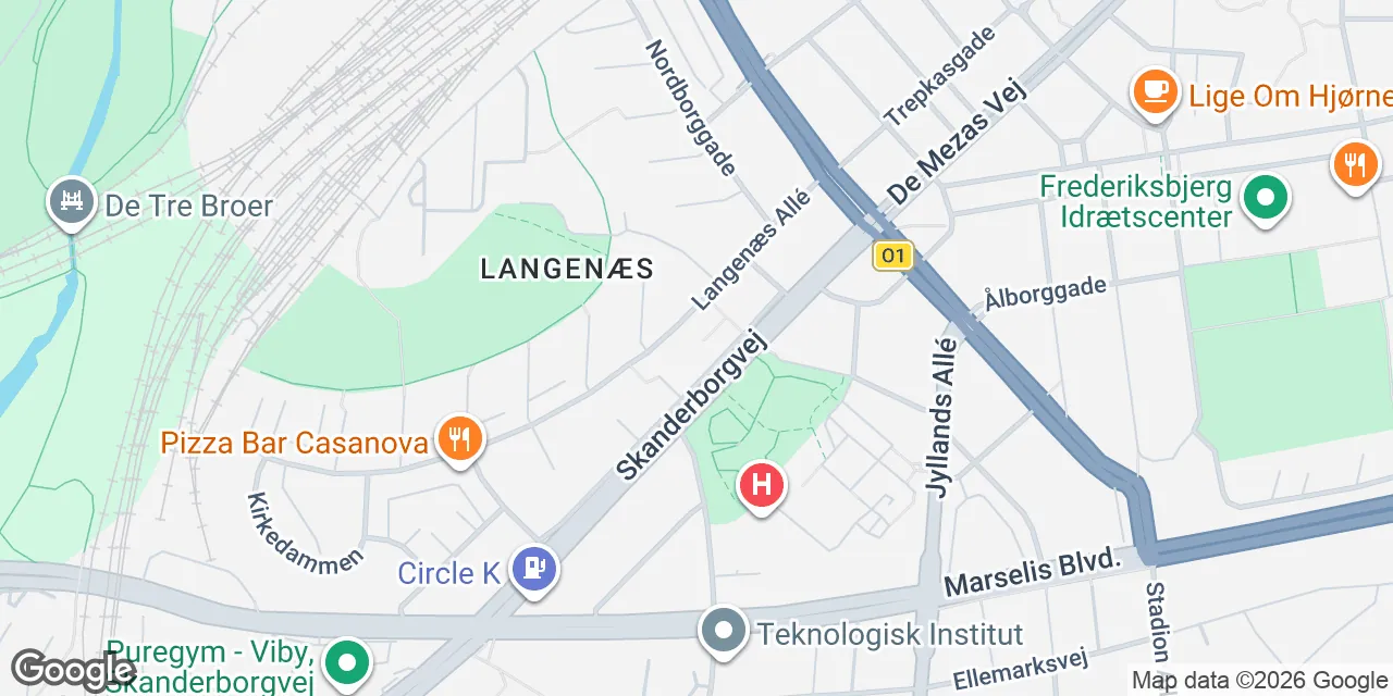 Langenæs Allé 21, 8000 Aarhus C