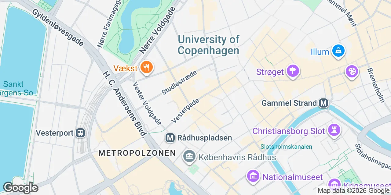 Vestergade 10 / Studiestræde 19, 1456 København K