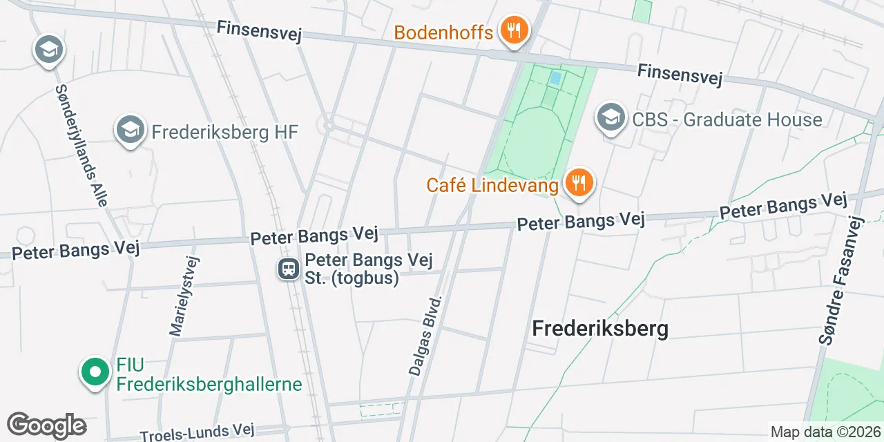 Peter Bangs Vej 60, 2000 Frederiksberg