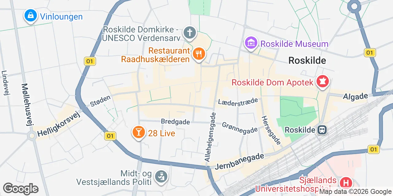 Gullandsstræde 7, 4000 Roskilde
