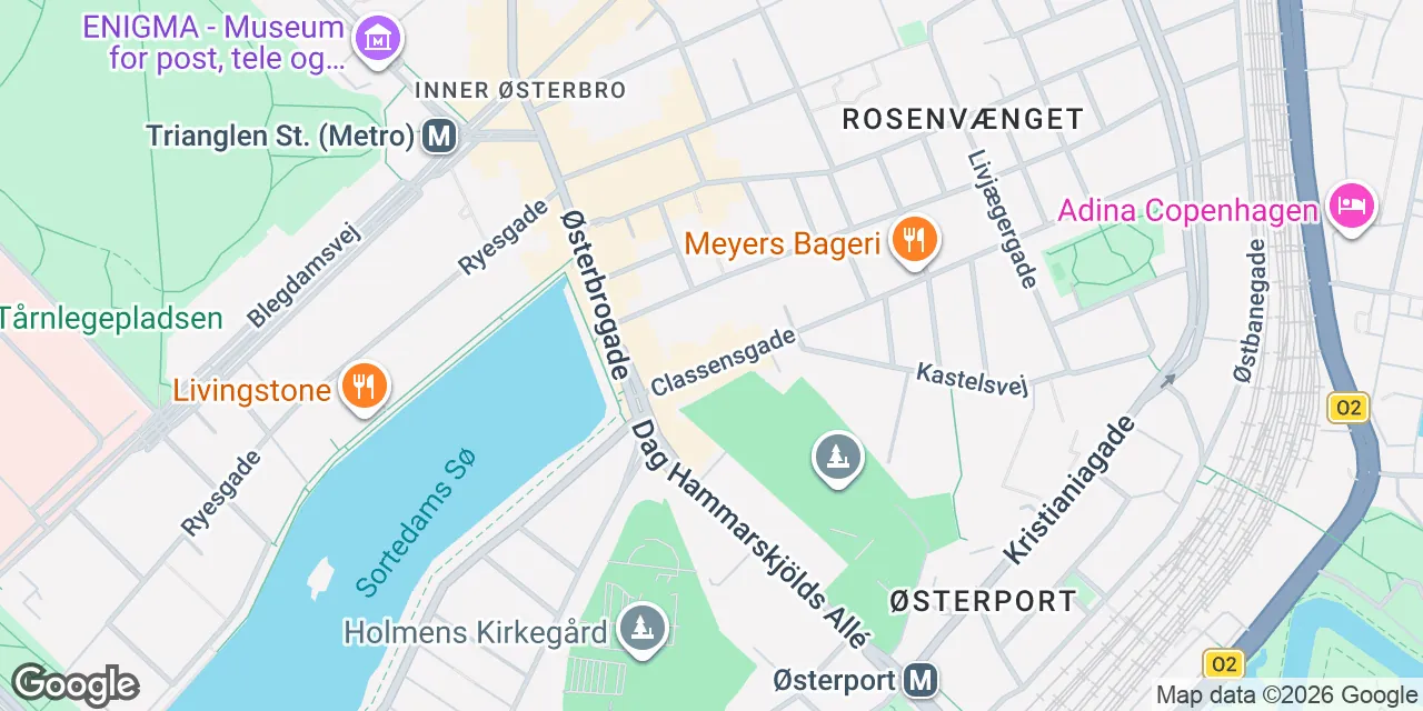 Classensgade 9, 2100 København Ø