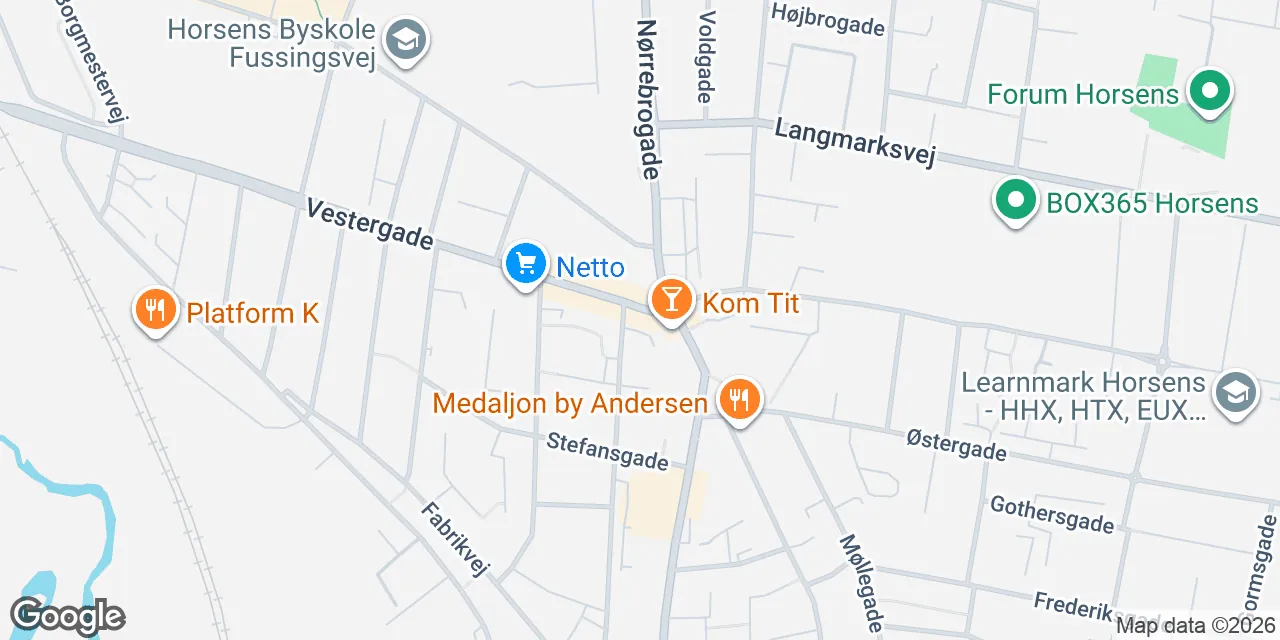Vestergade 1, 8700 Horsens