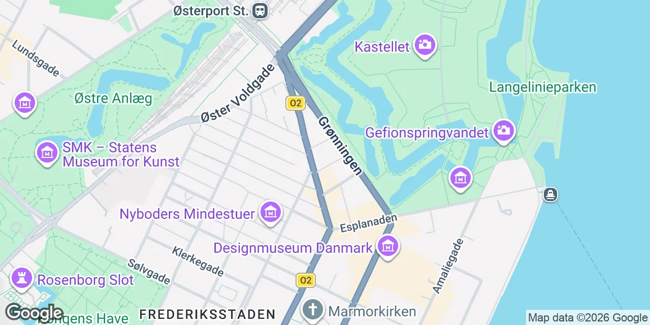 Hammerensgade 1. st. th, 1268 København K