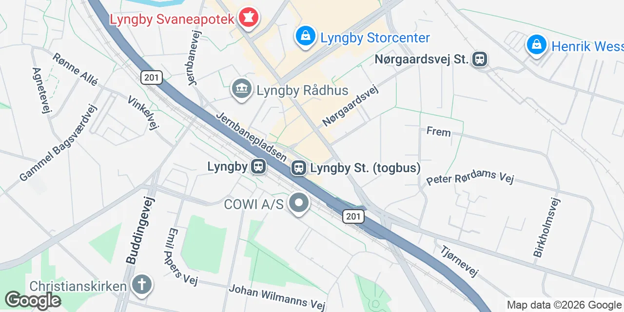 Jernbanepladsen 6, 2800 Kongens Lyngby