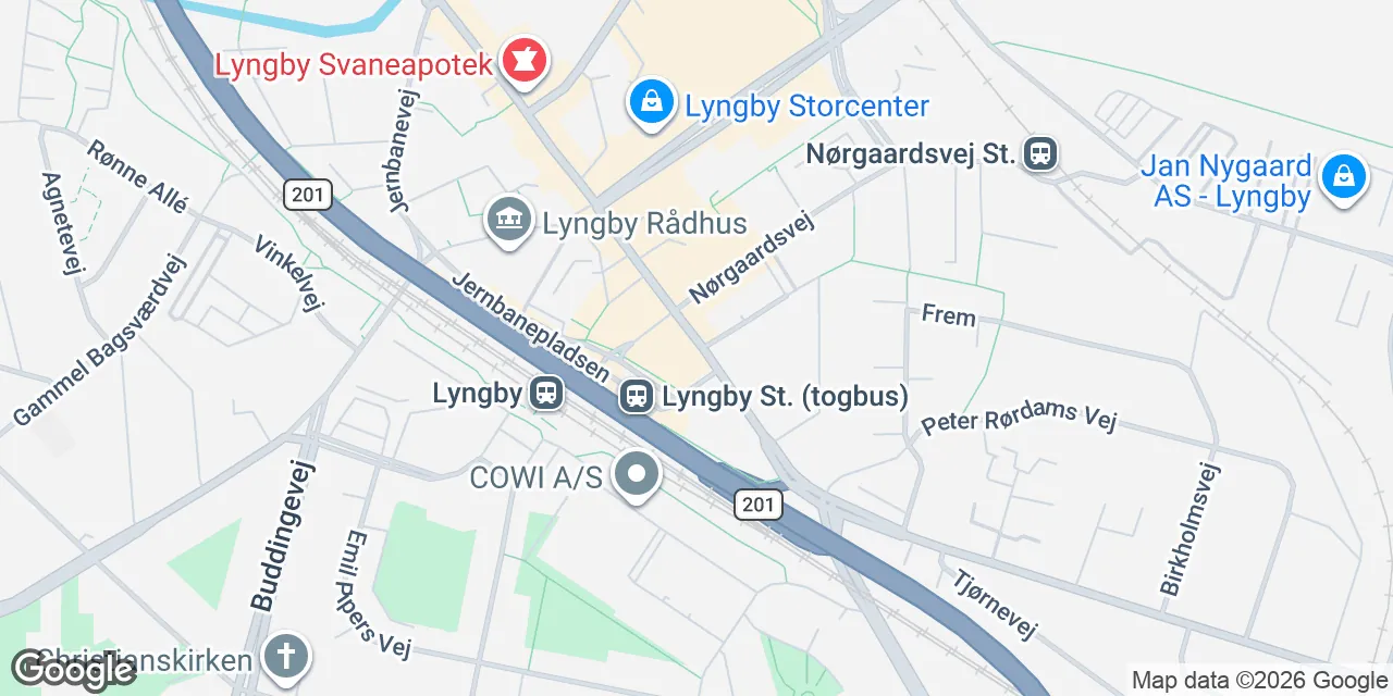 Jernbanepladsen 6, 2800 Kongens Lyngby