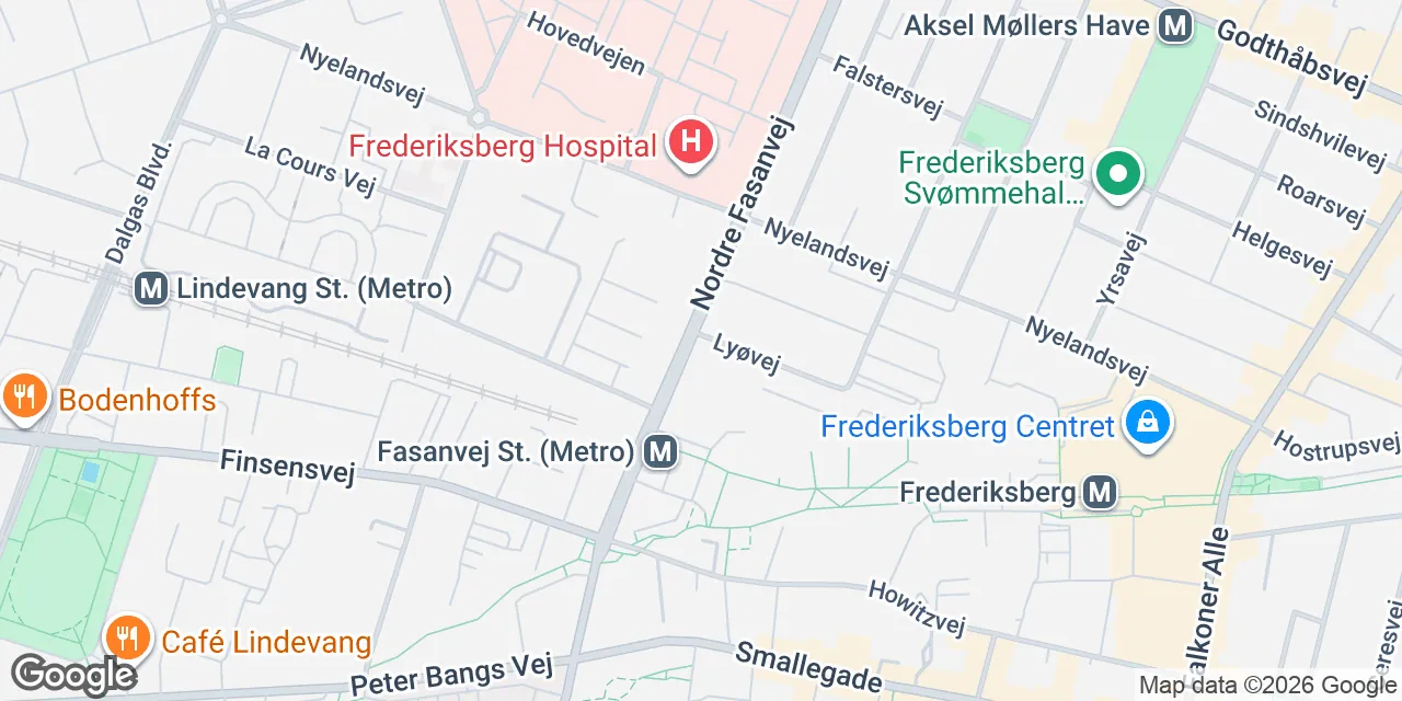Nordre Fasanvej 40, 2000 Frederiksberg