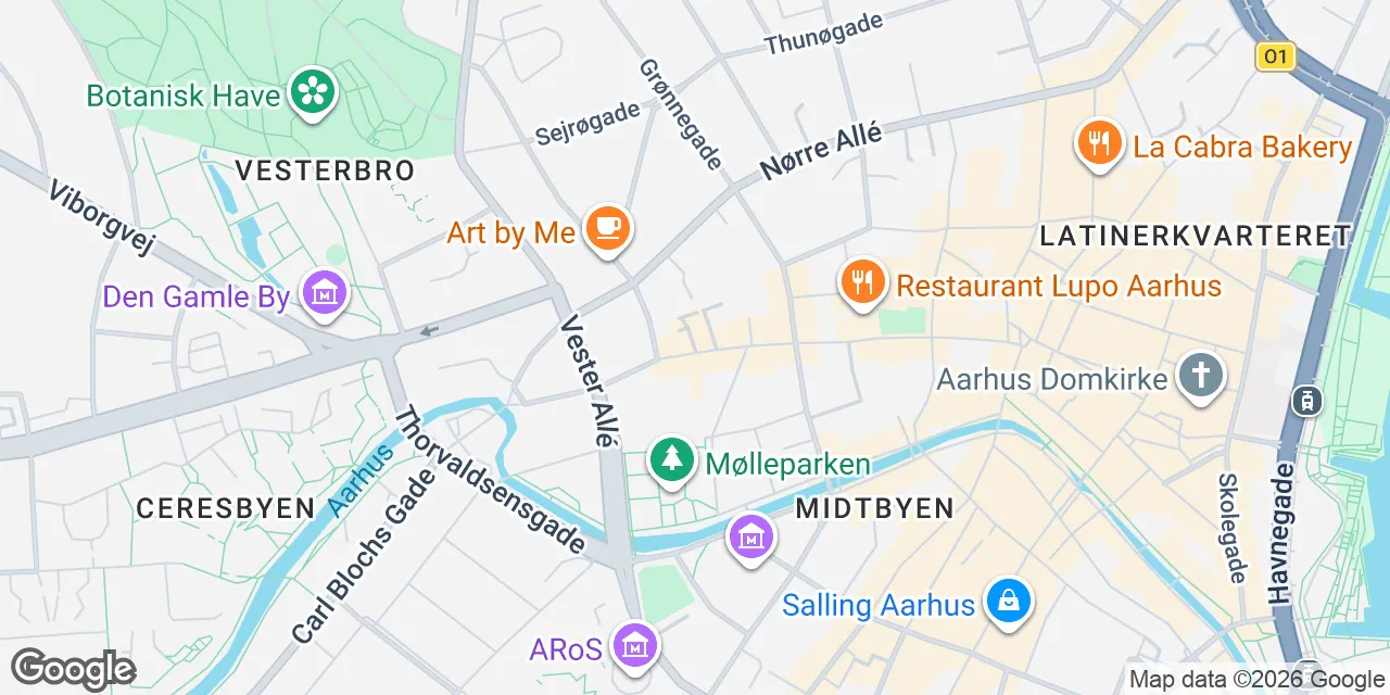 Vestergade 58P, 8000 Aarhus C