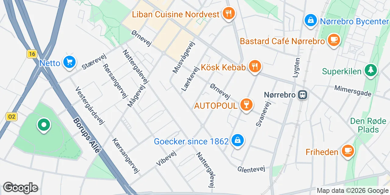 Tranevej 16, 2400 København NV
