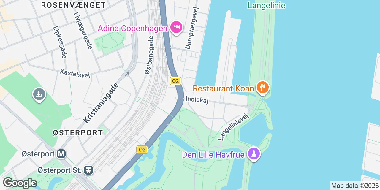 Indiakaj 1, 2100 København Ø