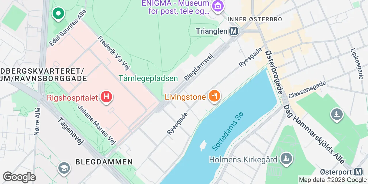 Blegdamsvej 88, 2100 København Ø