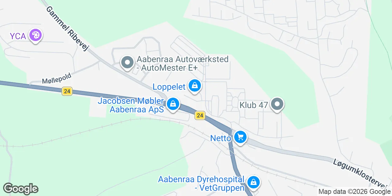 Løgumklostervej 136-140, 6200 Aabenraa