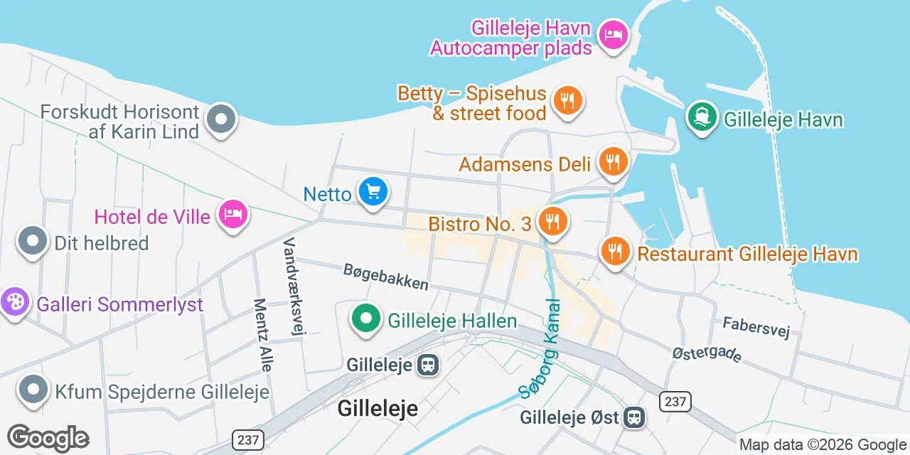 Vesterbrogade 14, 3250 Gilleleje