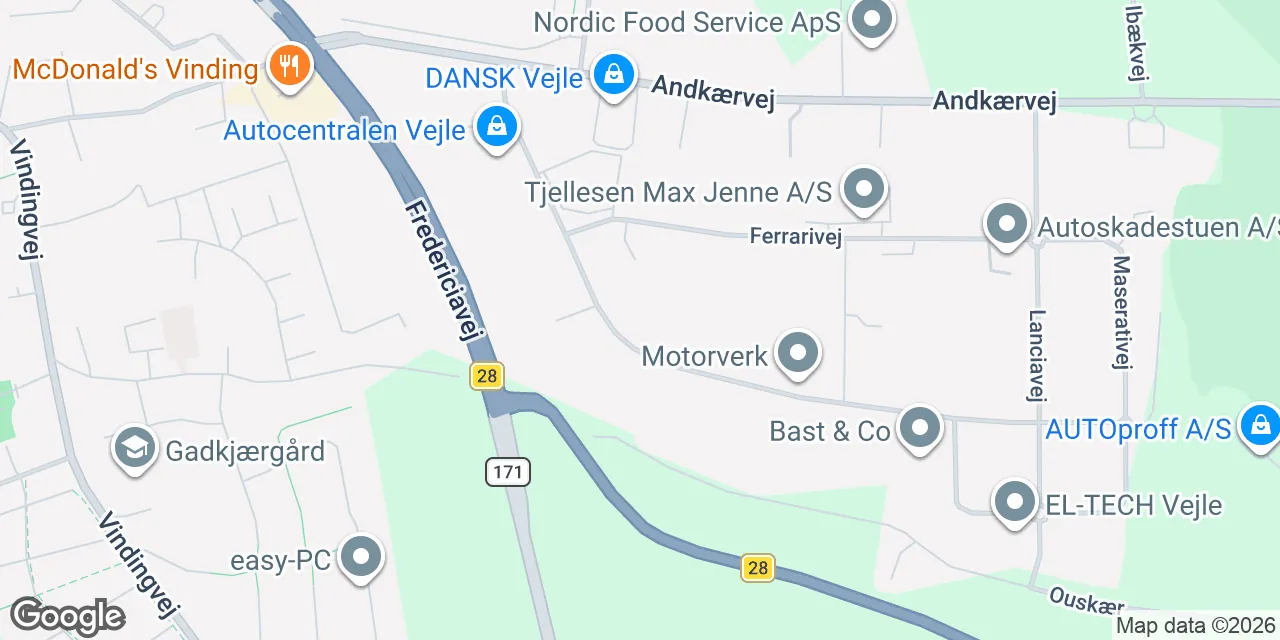 Bugattivej 9, 7100 Vejle