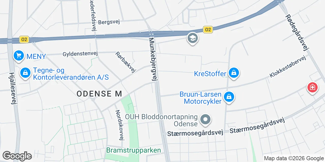 Munkebjergvej 132, 5230 Odense M