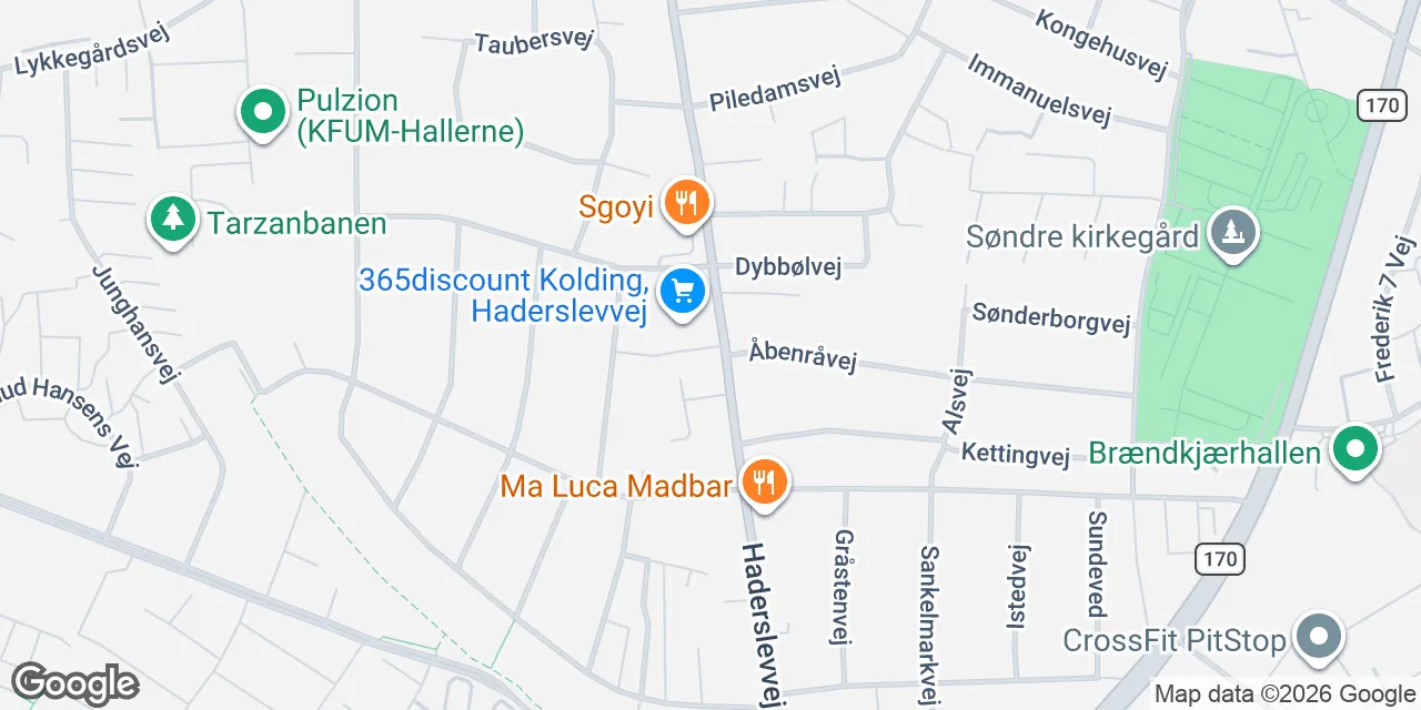 Haderslevvej 108, 6000 Kolding