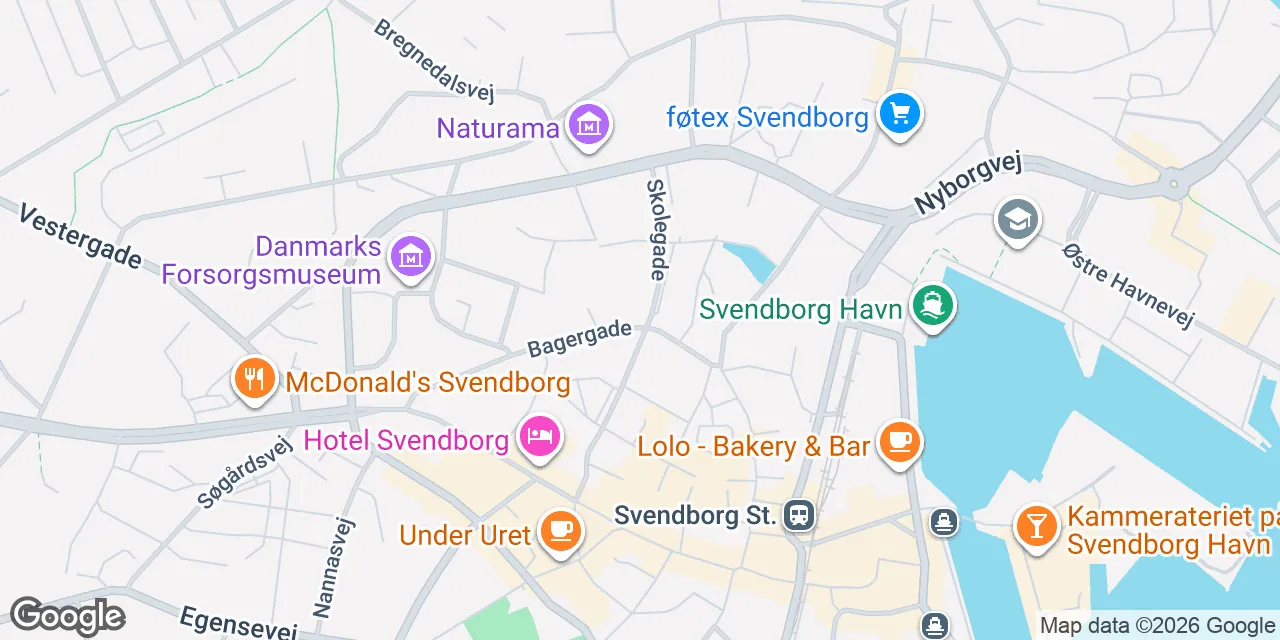Bagergade 28A, 5700 Svendborg