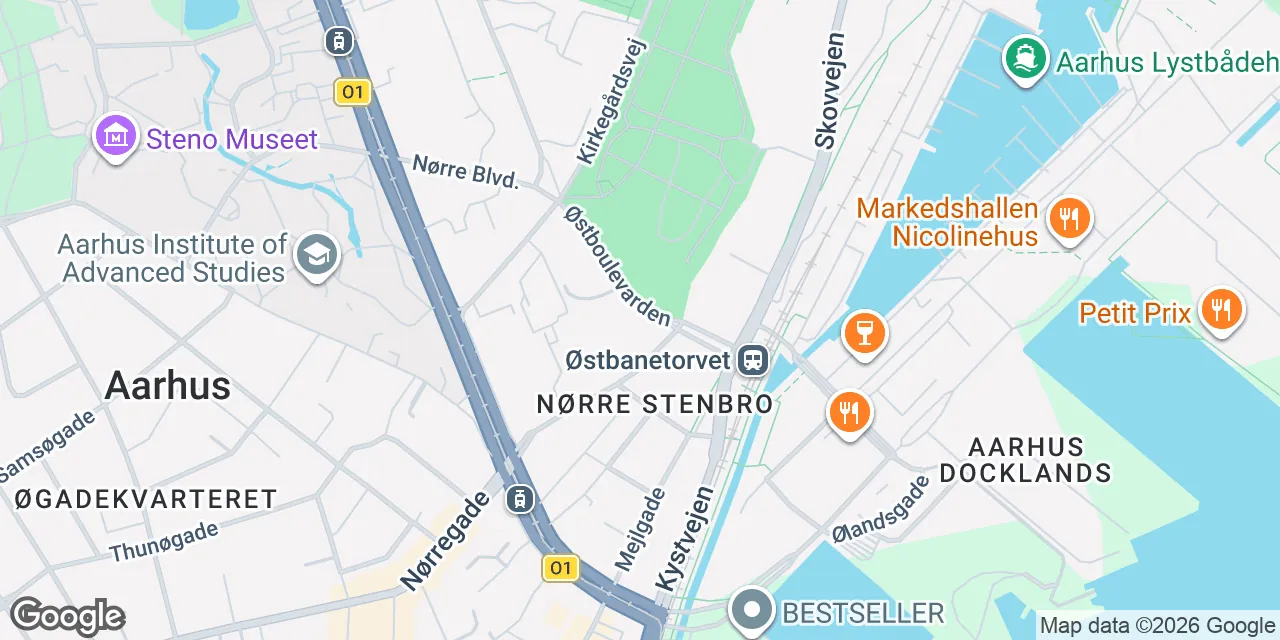 Østboulevarden 5, 8000 Aarhus C
