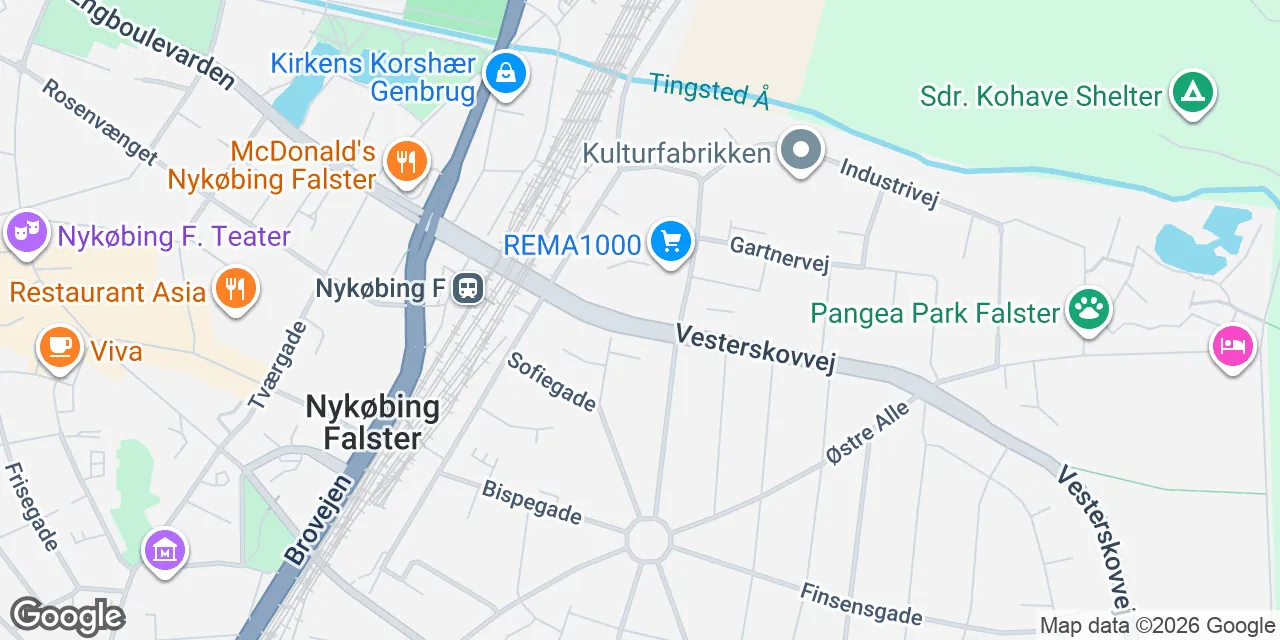 Vesterskovvej 25, 4800 Nykøbing F