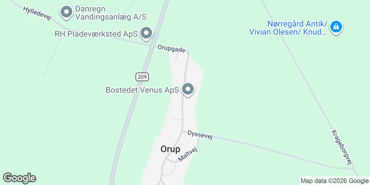 Orupgade 7A, 4640 Faxe