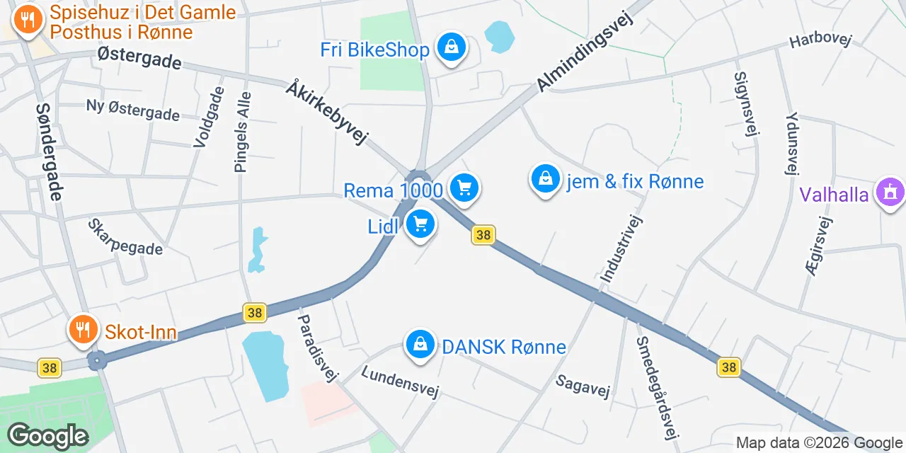 Åkirkebyvej 50, 3700 Rønne