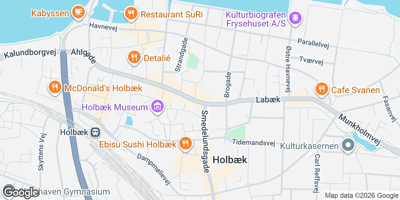 Ahlgade 61-63, 4300 Holbæk